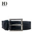 Men's Braided Belt with Metal Rings