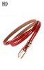 100% Wrap Leather Belt Women
