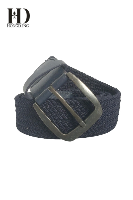 Men's Elastic Fabric Braided Belt