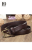 Leather Belt Women Black