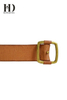 Genuine Brown Leather Belt for Women