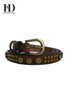 Designer handmade pu belts for women
