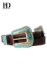 Brown Leather Women Belt