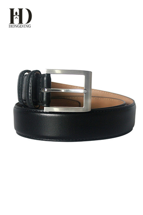 Men's Leather Belt with Removable Buckle