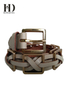 Women's Braided chain Belt With Golden Buckle
