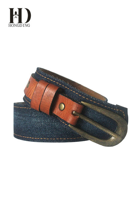 Mens Leather Fabric Belts
