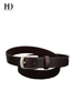Men's Leather Belt Dark Brown