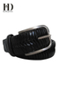Men's Braided Belt Black