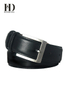 Men's Leather Belt with Removable Buckle