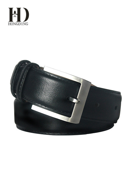 Men's Leather Belt with Removable Buckle