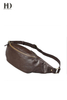 HongDing High-Quality PU Leather Men’s Waist Bags with Large Capacity