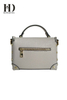 White Womens Classy Satchel Handbag