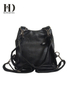 PU Ladies Shoulder Bag Black