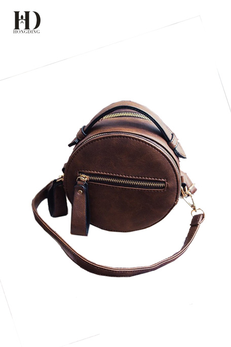 Multicolor Round Shoulder Bags