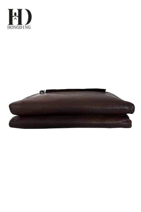 Mens leather clucth Bag Comes With Zipper strap