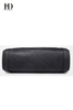 HongDing Black Large Capacity Business and Travel PU Leather Handbags and Shoulder Bags for Men