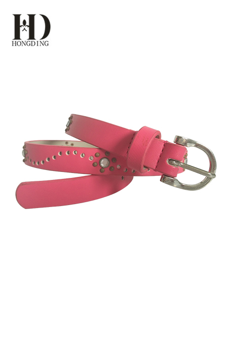 Red Children's Belts with shining stone