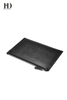 HongDing Black Stylish Business Saffiano Cowhide Leather Handbags File Bags for Men