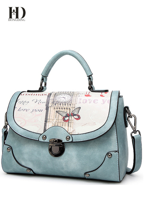 HongDing Stylish Simple Shoulder Bags High Quality PU Leather Handbags Cross-Body Bags For Women
