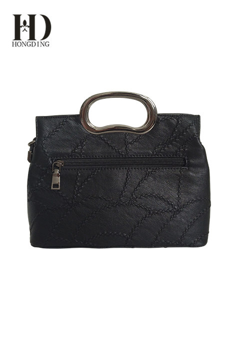 Ladies PU Fashion Black Handbag