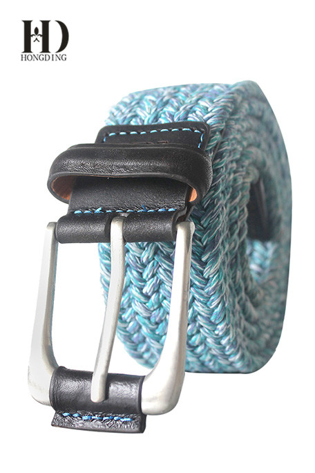 Men's Elastic Braided Stretch Bel