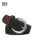 Customized Mens Braided Leather Belts