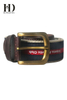 Navy Mens Webbing Belts with pin-buckle
