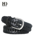 Black Braided Belts for Men
