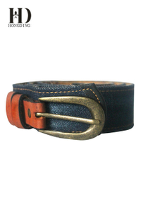 Mens Leather Fabric Belts