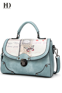 HongDing Stylish Simple Shoulder Bags High Quality PU Leather Handbags Cross-Body Bags For Women